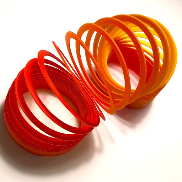 Original Plastic Slinky Walking Spring Toy - Picture 6 of 8